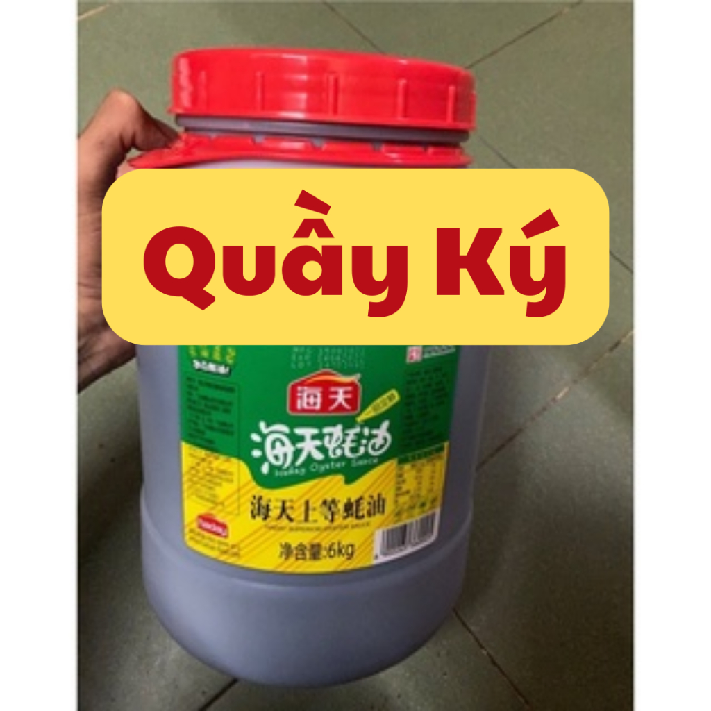 Dầu hào hải thiên 6kg - HADAY OYSTER SAUCE
