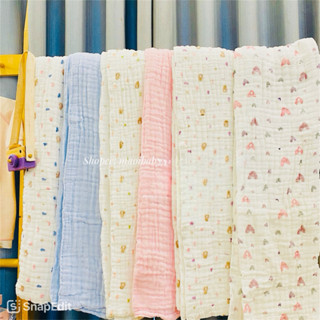   Nous  Khăn Tắm Muslin  khăn bamboo sợi tre   NOUS  Kích thước 110x110cm  