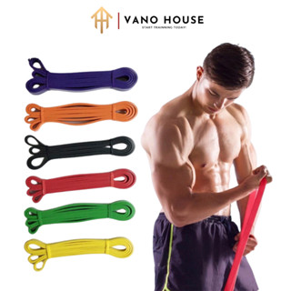 Dây Kháng Lực Dây Trợ Lực Powerband HIFIT Tập Gym, Tập Tay, Chân, Toàn Thân, Đàn Hồi Trợ Lực Kéo Xà