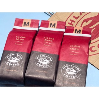 Cà phê Moka Highland 200gr, date 06/2026, có Hỏa Tốc