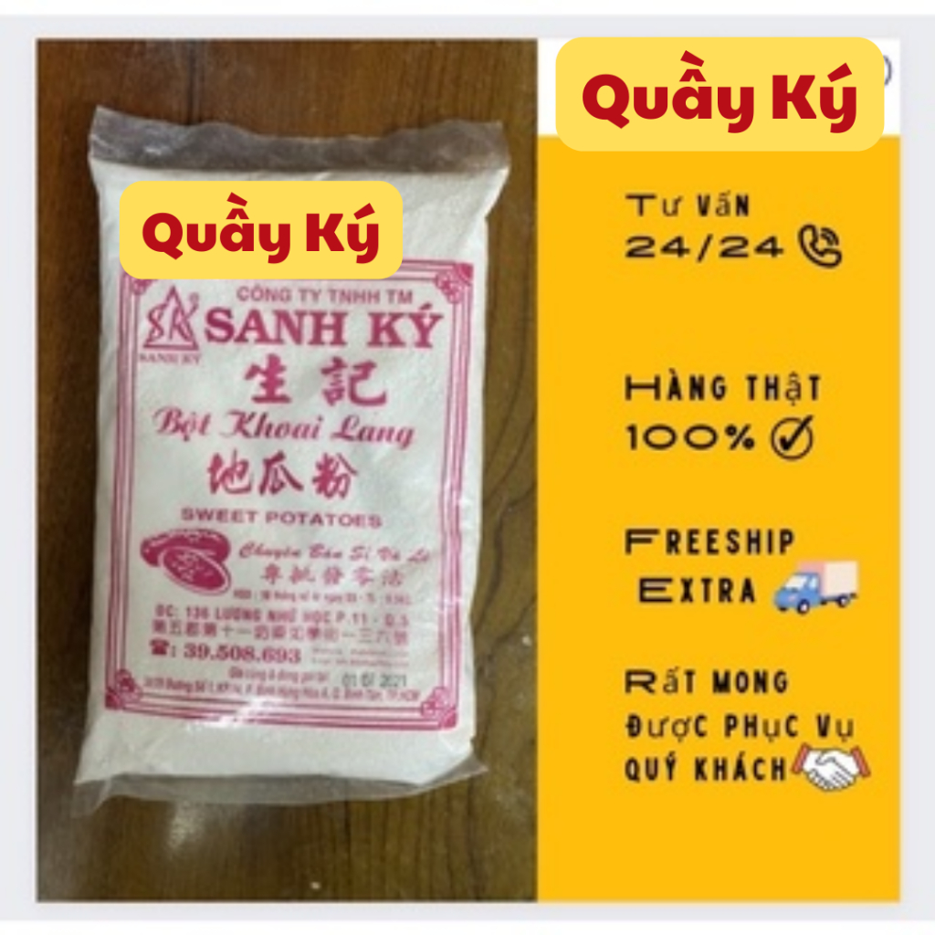 Bột khoai lang Sanh Ký 500g