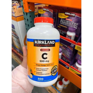  viên ngâm Kirkland vitamin C 500mg của Mỹ 