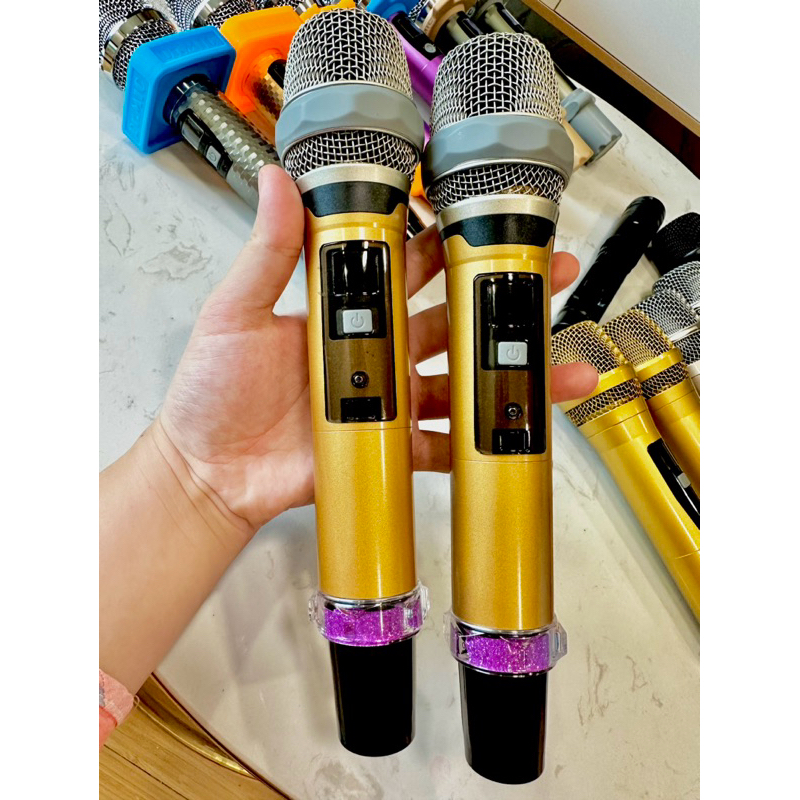 Vỏ Mic S.hure_UGX10- Vỏ Mic UGX Màu Vàng