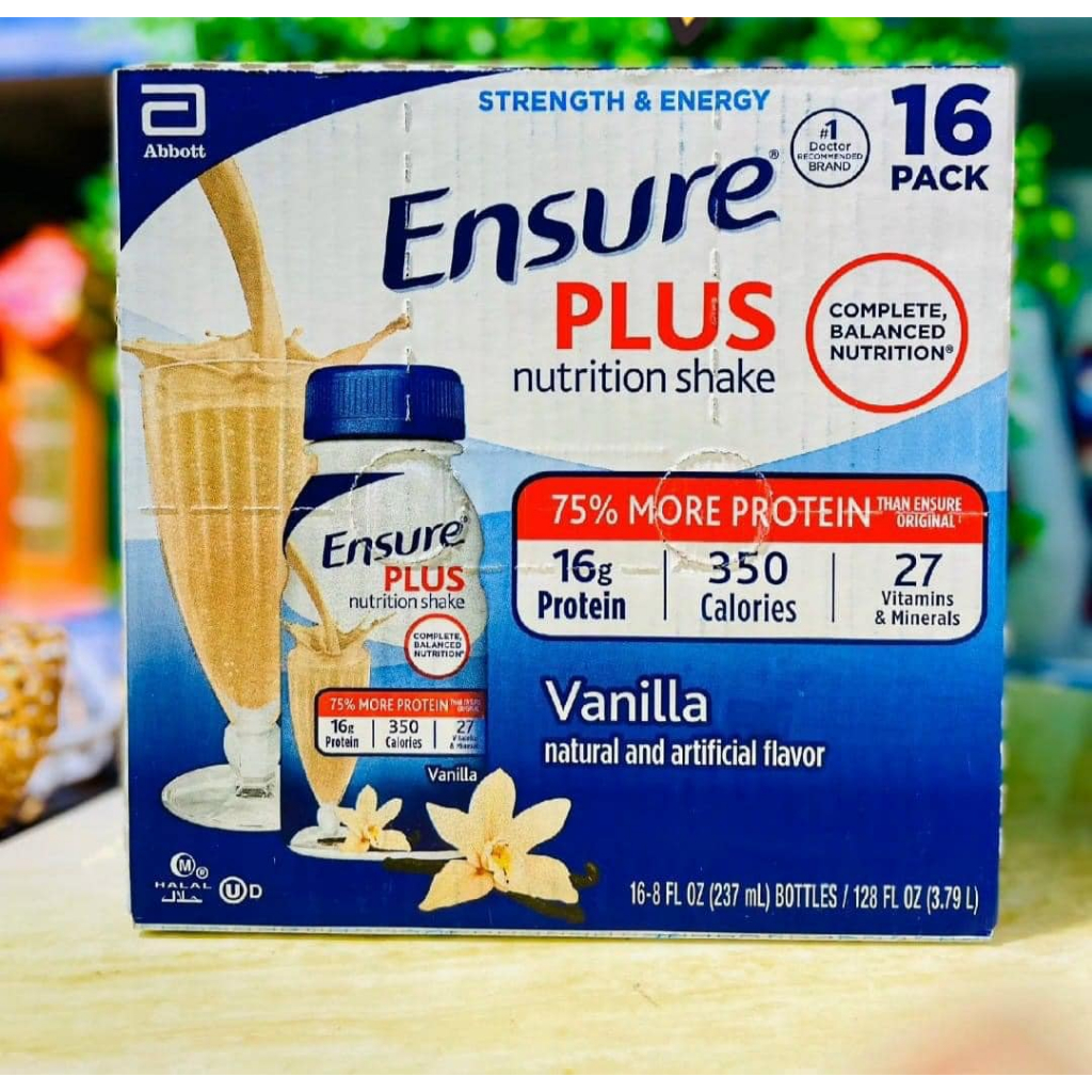 SỮA NƯỚC ENSURE PLUS 16 CHAI