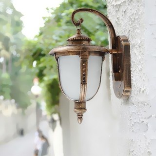 đèn vách ngoài trời