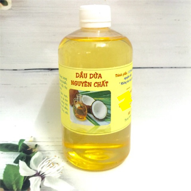 Dầu dừa nguyên chất 1 lít handmade