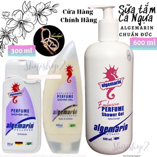💐(Chính hãng 100% ) Sữa tắm CÁ NGỰA chuẩn Đức siêu thơm Algemarin 300mL-600mL