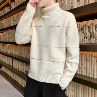 Áo len nam cổ lọ TANKA áo len form rộng mùa đông chất liệu dày dặn AL05