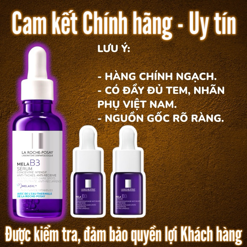 DƯỠNG CHẤT MELA B3 DƯỠNG TRẮNG THÂM - NÁM - ĐÓM NÂU CHUYÊN SÂU LA ROCHE POSAY
