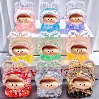 [Tự Xé] Túi Mù Thỏ Nước 8x6cm Siêu Cute Quà Bất Ngờ Blind Bag, Acrylic Dễ Thương Vào Dầu Sáng Tạo Phát Sáng - Ăn Vặt 492