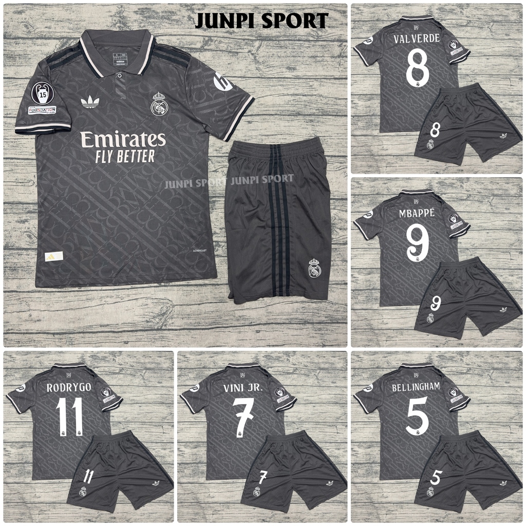 QUẦN ÁO BÓNG ĐÁ CLB REAL MADRID-BẢN SK 2025- VẢI GAI THÁI SIÊU CẤP