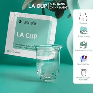Cốc nguyệt san La Cup chính hãng size S/ M/ L nhập khẩu Pháp nhỏ gọn, an toàn