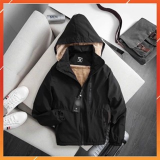 Áo khoác gió nam nữ 2 lớp lót lông cừu cao cấp siêu ấm, áo gió nam nữ phủ nano chống gió chống thấm nước