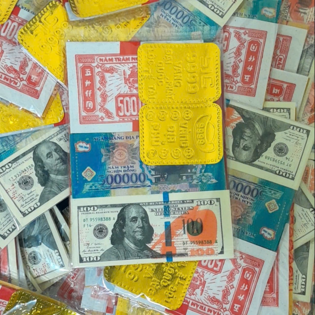 Lễ Tiền Vàng Loại Đẹp Cao Cấp Cúng Mùng 1 Ngày Rằm, lễ tiền vàng đầy đủ