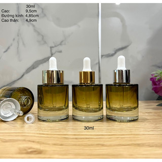 Chai đựng serum 15ml 30ml màu vàng , xanh siêu đẹp