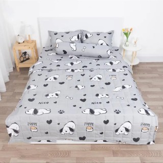 [HÀNG ĐẸP] Chăn Hè Thu Trần Bông Mẫu Gấu Trắng happy (Ghé Shop nha)