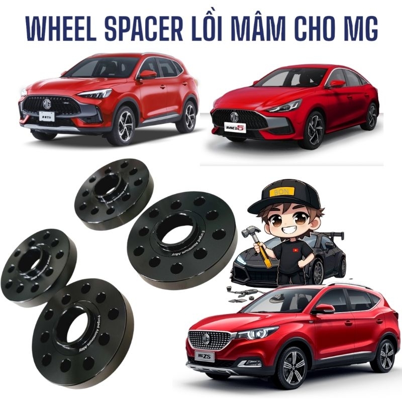 WHEEL SPACER LỒI MÂM XE MG MODEL MG 5 - HS - ZS