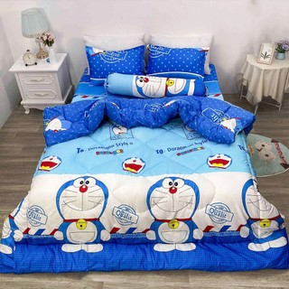 (GIẢM GIÁ) Sét 5 Món Chăn Phao poly mẫu VỊT VÀNG (Được chọn mẫu)