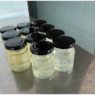 Combo  - 50  - Hũ chưng yến 75ml .( Thủy tinh nắp thiếc màu Đen . )