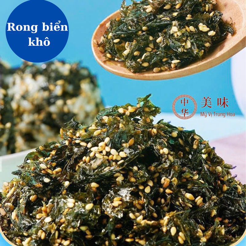 Combo 4 Gói rong biển ăn liền BINIZAN - Gói 250g - Ăn liền tiện lợi - Mỹ vị Trung Hoa
