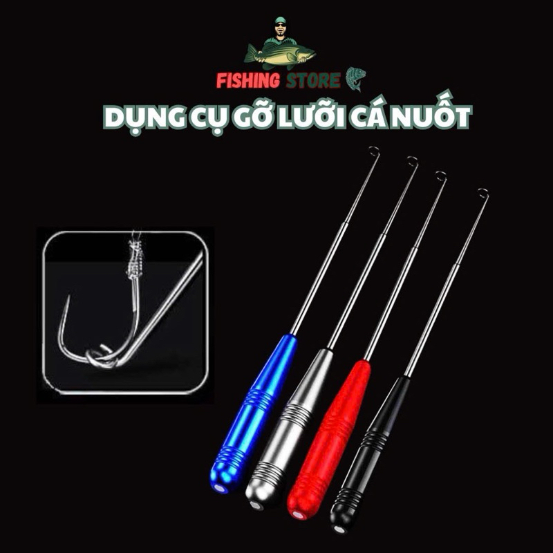 Dụng cụ gỡ lưỡi cá nuốt tiện dụng (ảnh thật)