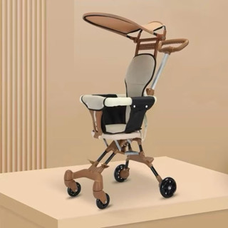 XE đẩy đảo chiều có đệm, xe đẩy mới full đệm và mái che đảo chiều gấp gọn tiện lợi