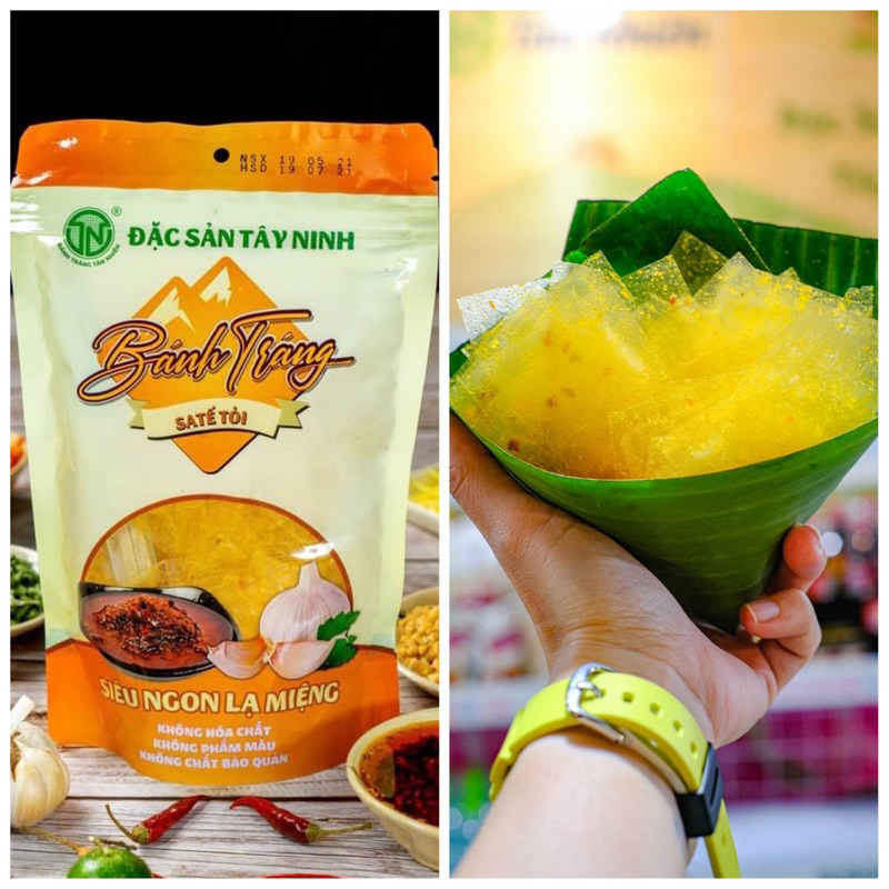 BÁNH TRÁNG TRỘN SA TẾ TỎI