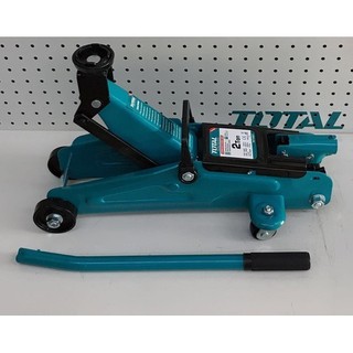 Đội Cá Sấu 2 Tấn TOTAL THT10821 - Kích Gầm Ô Tô Thủy Lực Cao 140-340mm (Chính Hãng)