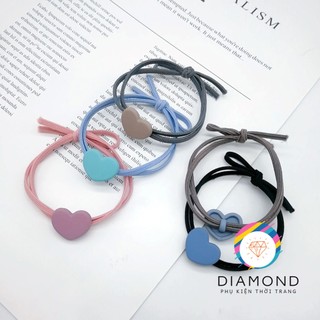 Dây Cột Tóc Trái Tim Xinh Xắn Diamond CT13
