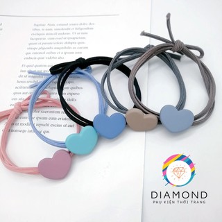 Dây Cột Tóc Trái Tim Xinh Xắn Diamond CT13