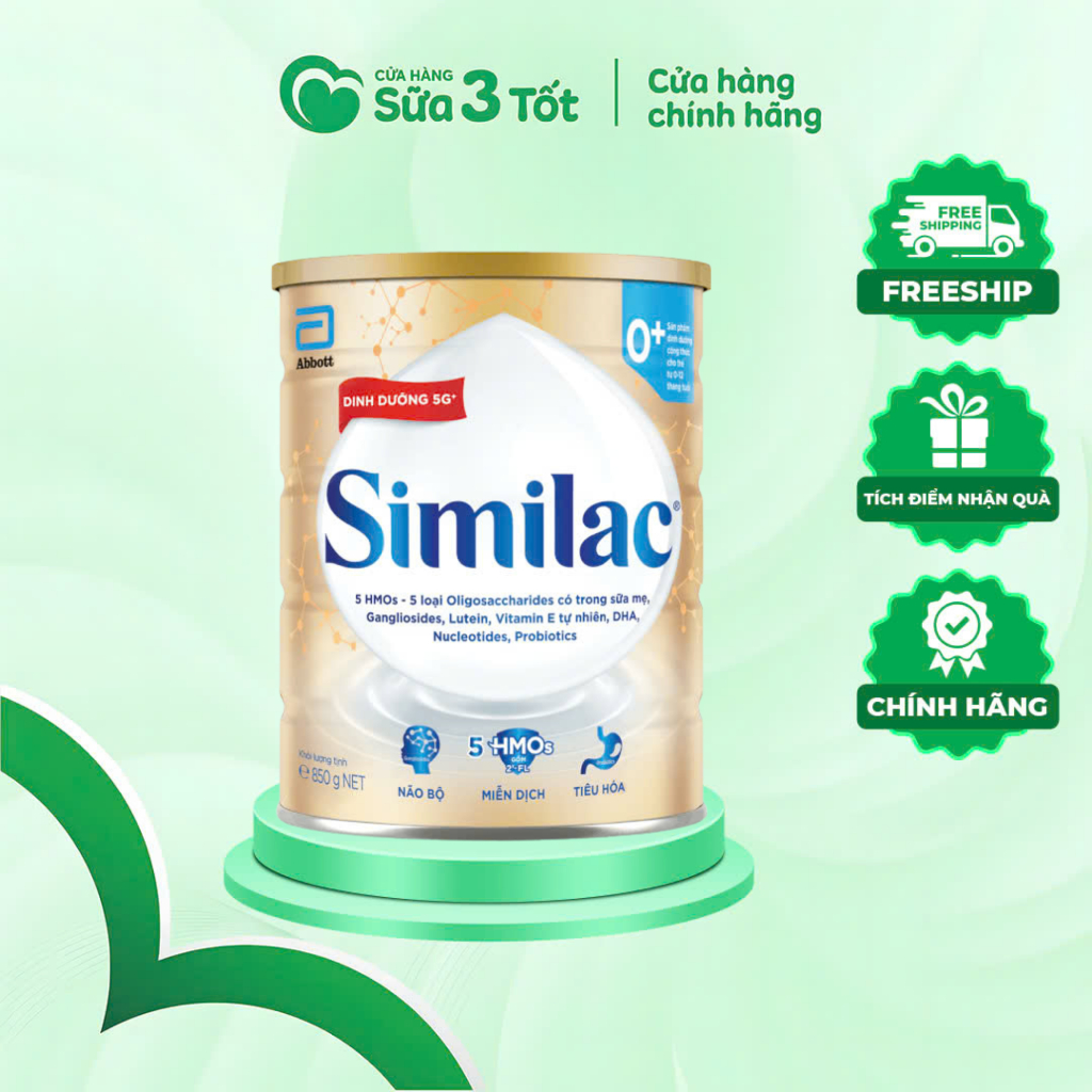 Sữa Bột Abbott Similac Hệ Dưỡng Chất Prodi-G 800gam [Date mới] Cho Bé Dinh Dưỡng 5G
