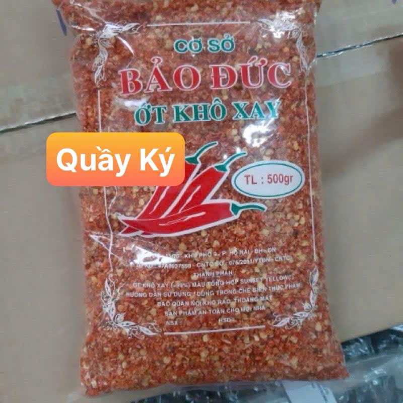 Bột Ớt Khô Xay Bảo Đức 100gr, 500gr