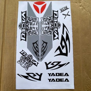 Tem hổ bạc đen dán xe điện xmen cực chất 3 lớp