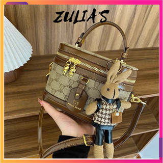 Túi cốp nữ cầm tay đeo chéo hoạ tiếu gấu tặng móc gấu Zuliashop8386