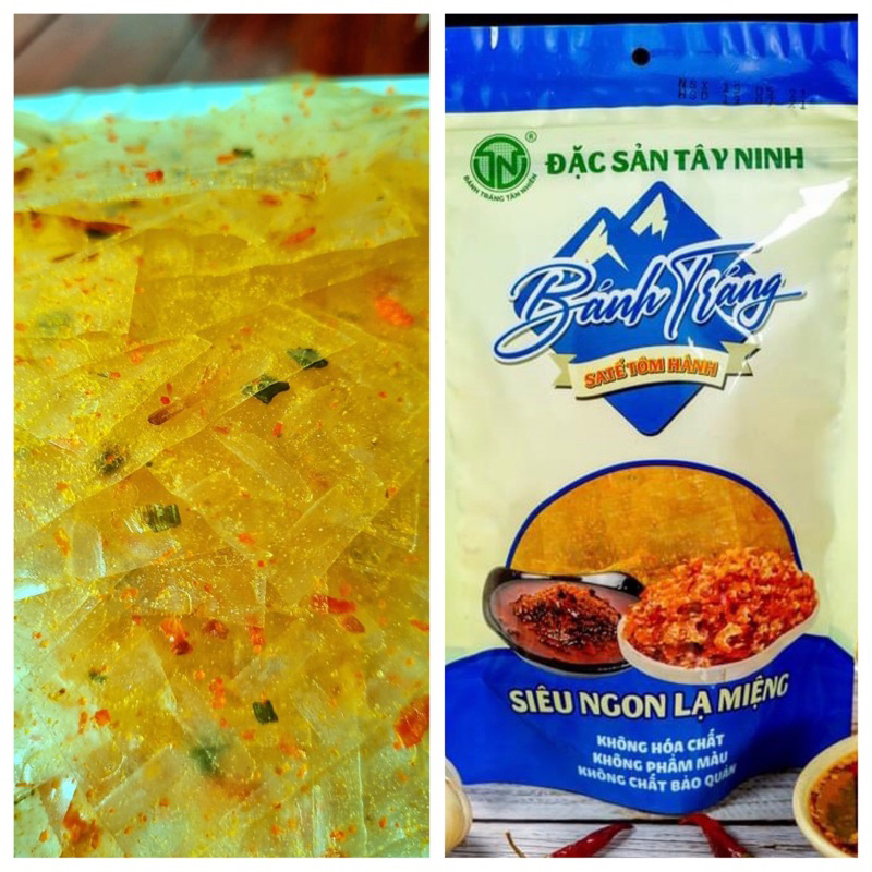 BÁNH TRÁNG TRỘN SA TẾ TÔM HÀNH
