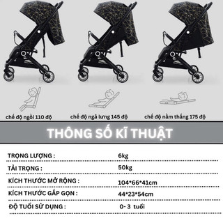 Xe Đẩy Cho Bé Gấp Gọn, Xe Đẩy Em Bé