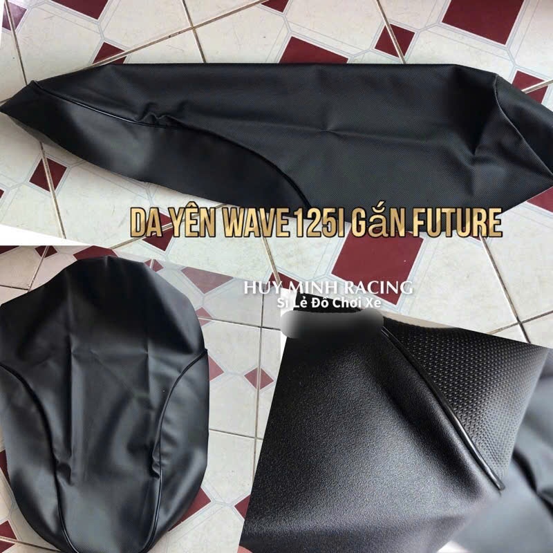 Da yên Wave125i full đen gắn wave125i / future 2012-2017