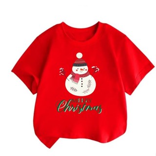 Áo thun cho bé Noel áo phông mừng giáng sinh in hình độc đáo cho bé trai bé gái