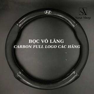 Bọc vô lăng Carbon - logo các hãng