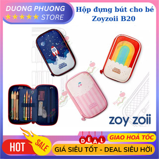  Hộp đựng bút cho bé Zoyzoii chính hãng bằng vải nhiều ngăn mã B20 