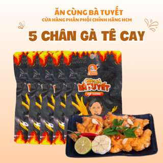 Combo 5 chân gà rút xương tê cay Ăn Cùng Bà Tuyết