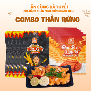 Combo Thần Rừng: 10 chân gà tê cay/sả tắc/chua cay + 10 gân rồng hấp sả Ăn Cùng Bà Tuyết