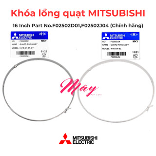 Vòng khóa lồng quạt đứng,treo tường MITSUBISHI 16 inch chính hãng nhập Thái Lan, Mã sản phẩm F02502D01,F02502J04