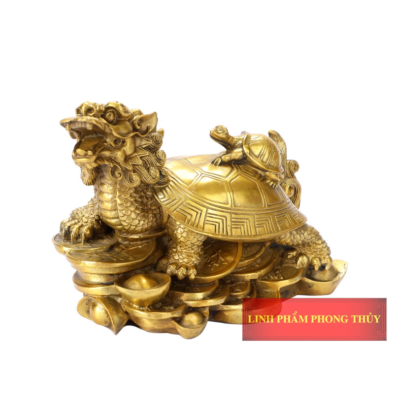 Long Quy Đồng Ng.uyên Chất Cõng con Tiểu - Linh Phẩm Phong Thủy