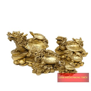 Long Quy Đồng Ng.uyên Chất Cõng con Tiểu - Linh Phẩm Phong Thủy