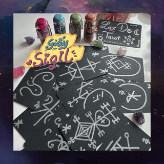 (Sigils Vẽ Tay) Giấy Ước Nguyện Ma Thuật Witchcraft