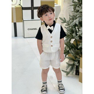 BỘ VEST GILE THÔI NÔI CHO BÉ TRAI TỪ 5-13KG