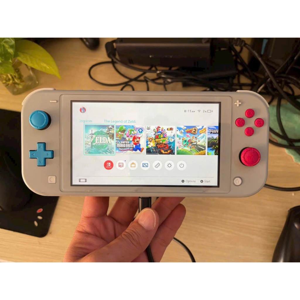 Máy chơi game NINTENDO SWITCH LITE 128gb đã chép sẵn game