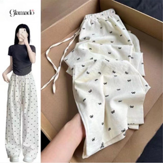 Quần vải gió Glamado chất đẹp, ống rộng cạp cao, quần dài nữ ống suông, quần dáng suông nữ, quần suông dài nữ