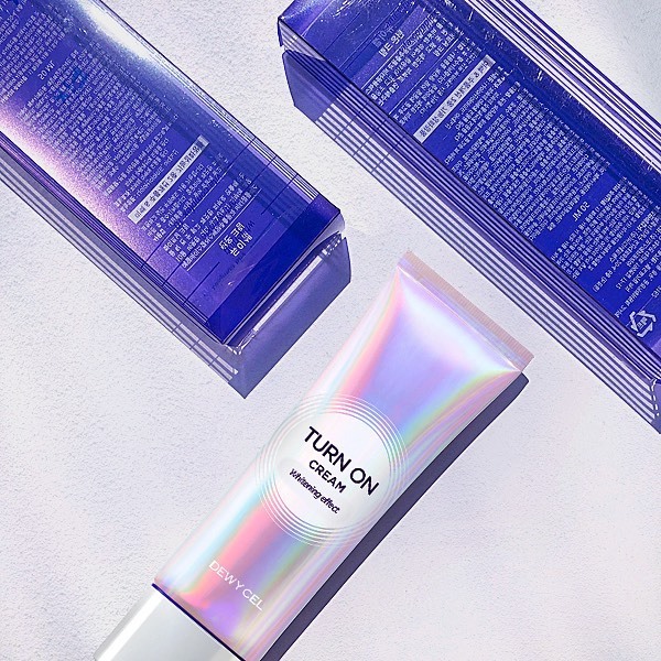 Kem Dưỡng Trắng Da Nâng Tone DewyCel Turn On Cream 50ml - Chill Cosmetic